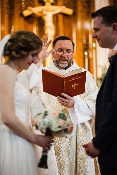 Priest Singing In Wedding