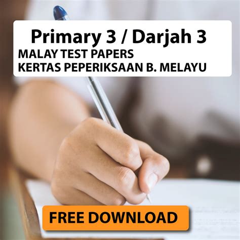 Primary 3 Malay Exam Papers