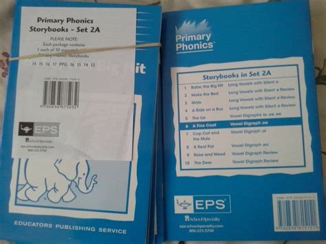 primary phonics set 2