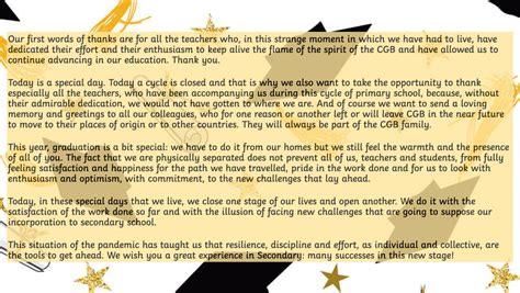 Primary School Prefect Speech
