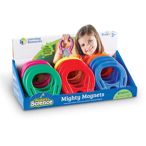 Primary Science Mighty Magnets Set Of 6 Learning Resources Primary Science Set - Learning Resources Primary Science Set