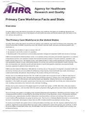 Download Primary Care Workforce Facts And Stats No 1 