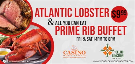 prime rib et lobster au casino