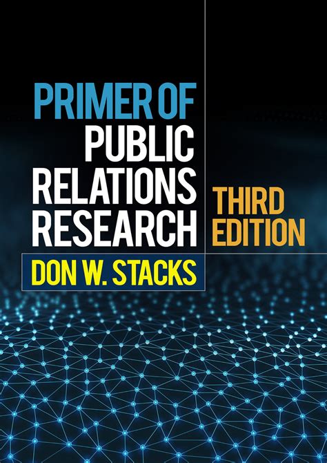 Read Primer Of Public Relations Research Third Edition 