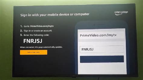 Primevideo Com Mytv Code