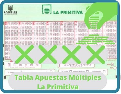 primitiva apuestas m&uacute;ltiples!