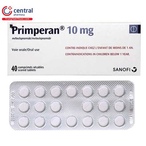 primperan 10mg | Thuc Primperan 10mg tr chng nn bun