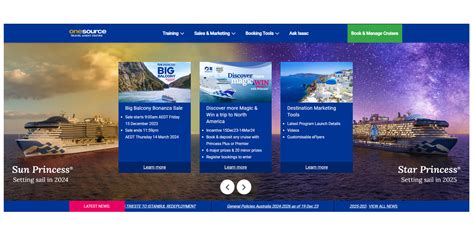 Princess Cruises One Source