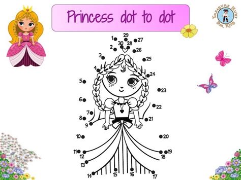 Princess Dot To Dot Treasure Hunt 4 Kids Princess Dot To Dot Printables - Princess Dot To Dot Printables