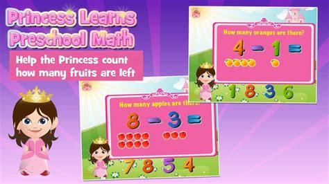 Princess Learns Math For Kids On The App store Princess Math - Princess Math