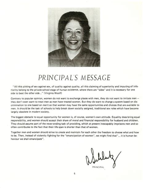 Principal S Yearbook Message