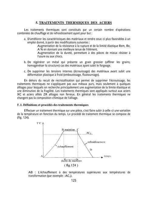 principes de base des traitements thermiques ther