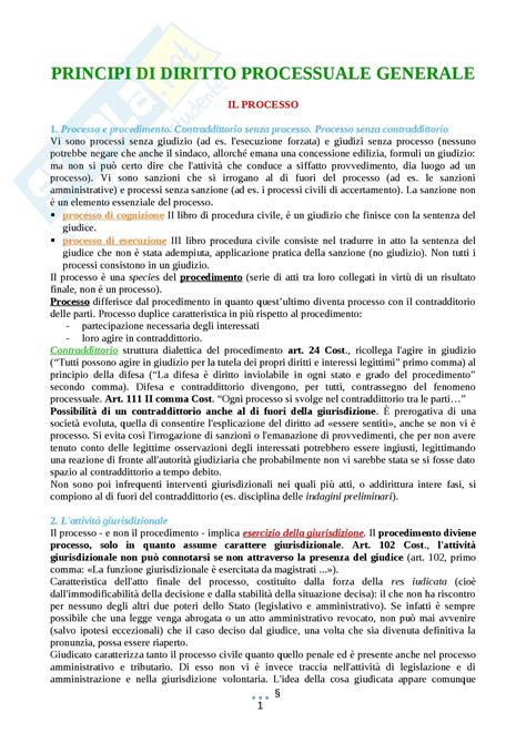 Read Principi Di Diritto Processuale Generale 