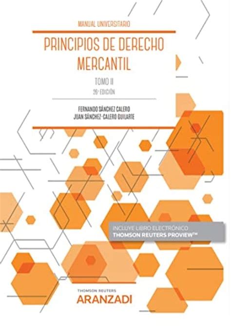 Full Download Principios De Derecho Mercantil Sanchez Calero Aranzadi Pdf Book 