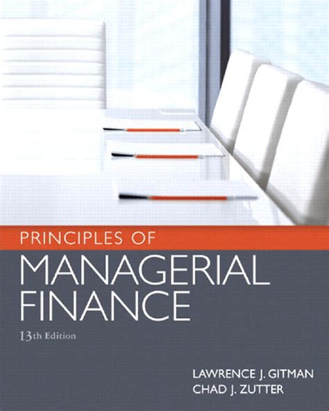 Principle Of Managerial Finance 13th Edition Solutions