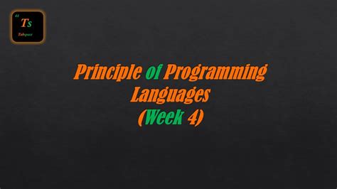 Principle Of Programming Languages 4th Pratt Solution