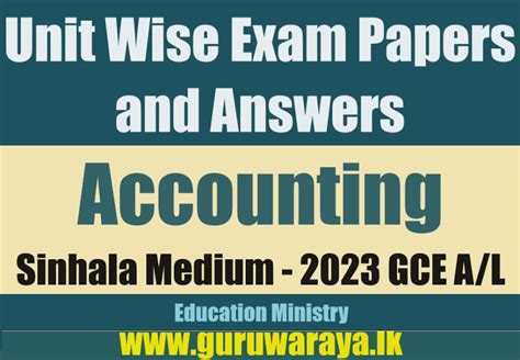 Full Download Principle Of Account Sc Gce Examination Papers 