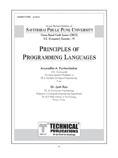 Read Principle Of Programming Languages 4Th Pratt Solution 