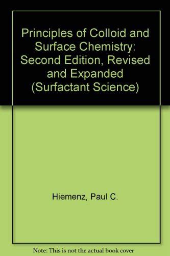 Principles Of Colloid And Surface Chemistry