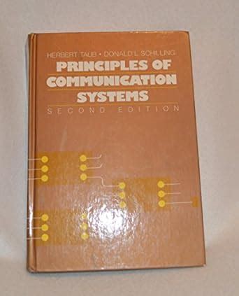 Principles Of Communication Systems Mcgraw Hill Electrical And Electronic Engineering Series