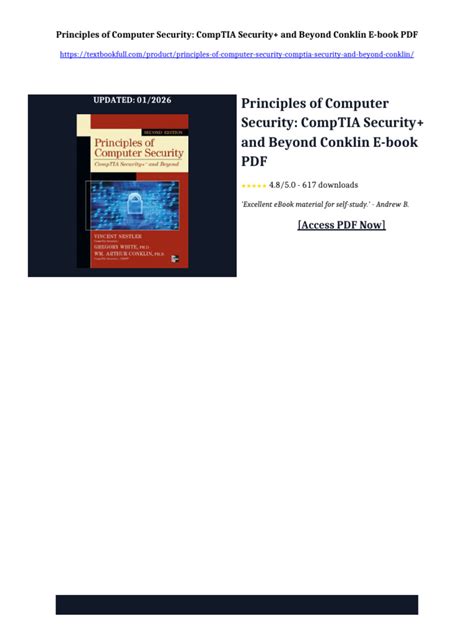 Principles Of Computer Security Comptia Security And Beyond Lab Manual Second Edition Comptia Authorized
