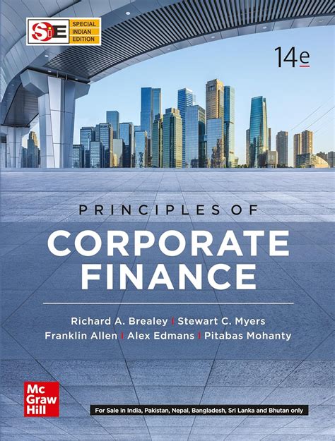 principles of corporate finance 14th edition