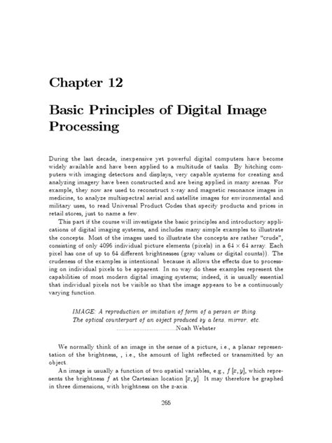 Principles Of Digital Image Processing Fundamental Techniques Undergraduate Topics In Computer Science