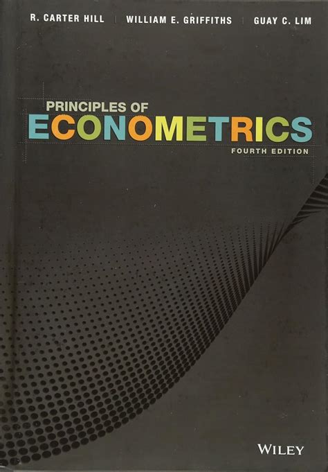 Principles Of Econometrics