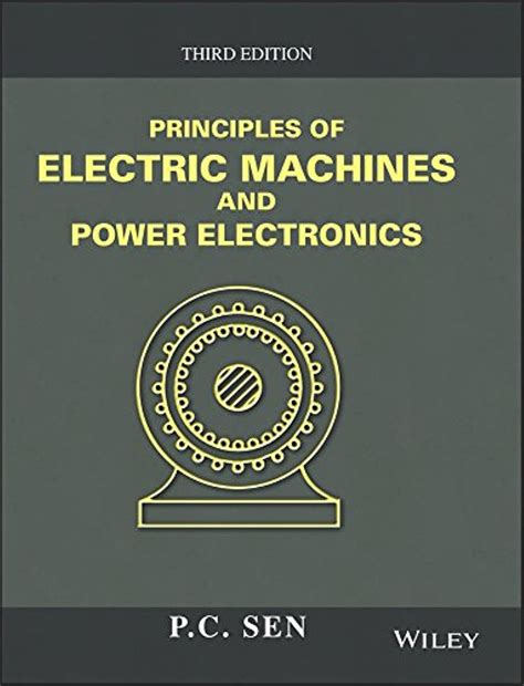 Principles Of Electrical Machines Pc Sen