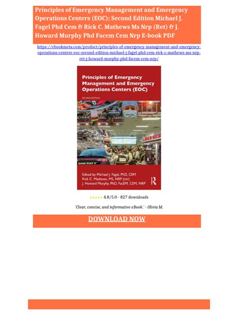 Principles Of Emergency Management Michael J Fagel