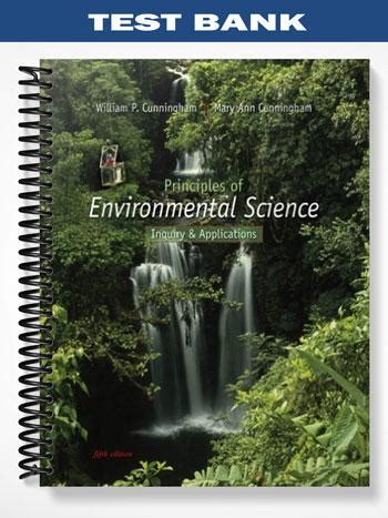 Principles Of Environmental Science 5th Edition Cunningham