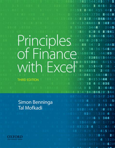 Principles Of Finance With Excel Solutions Benninga
