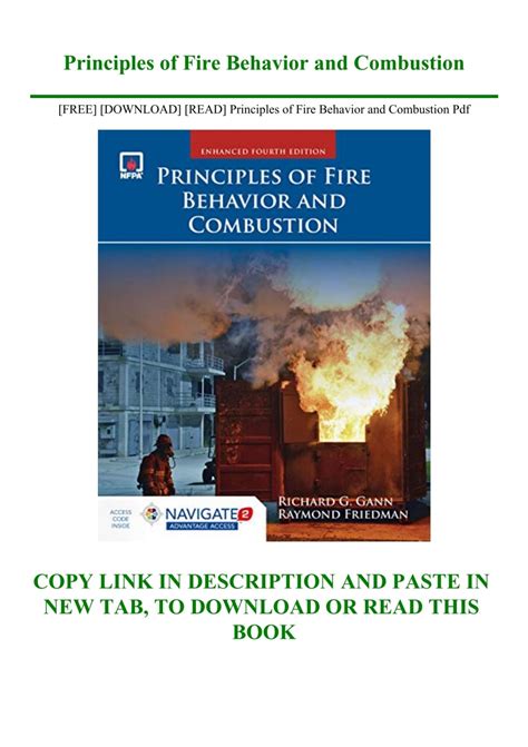 Principles Of Fire Behavior Pdf