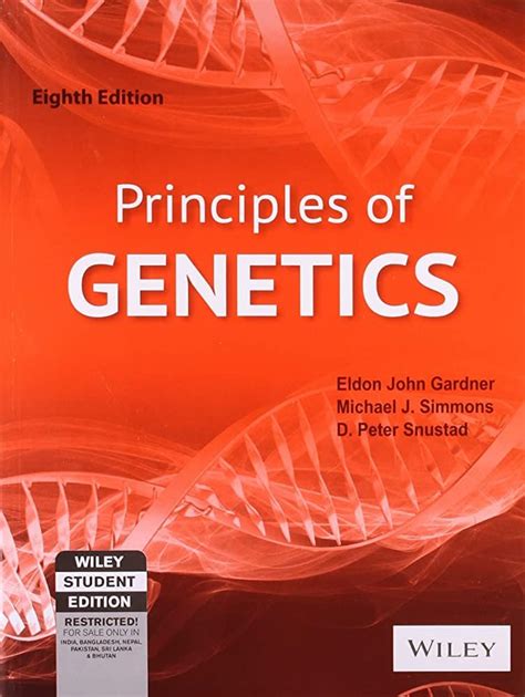 Principles Of Genetics By Gardner