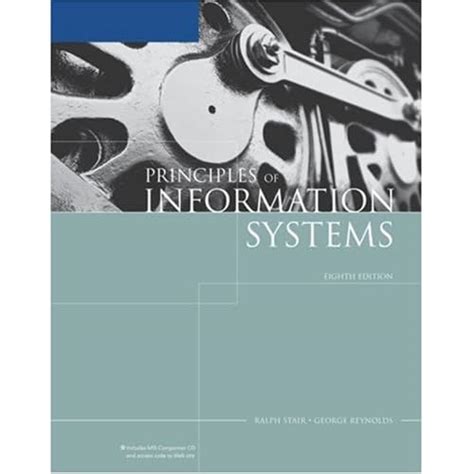Principles Of Information Systems 8th Edition