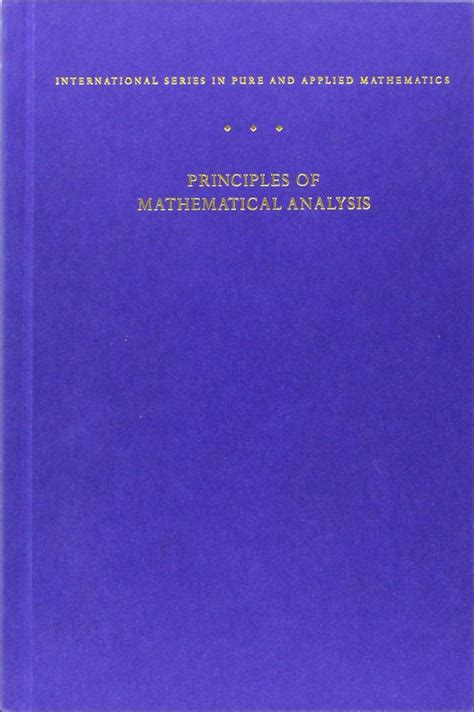 principles of mathematical analysis international s
