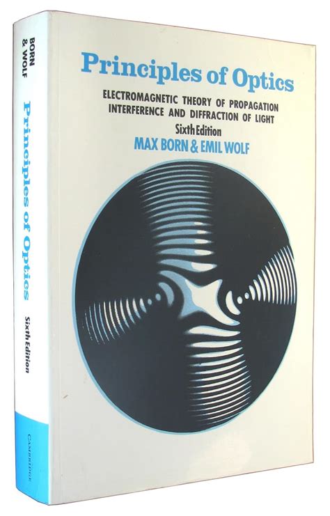 principles of optics electromagnetic theory of pro