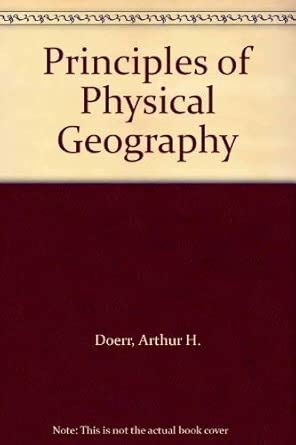 Principles Of Physical Geography