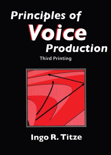 Principles Of Voice Production