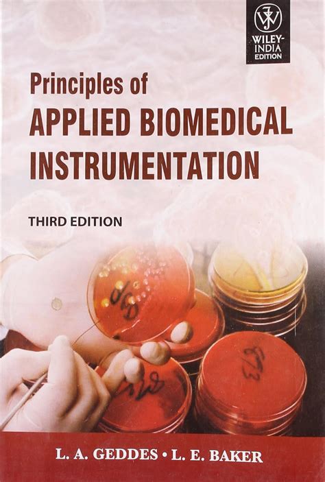 Read Principles Applied Biomedical Instrumentation Geddes 