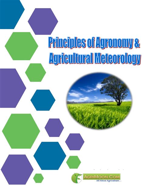 Read Online Principles Of Agronomy Agricultural Meteorology 