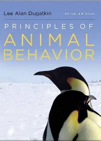 Read Online Principles Of Animal Behavior Dugatkin 3Rd Edition File Type Pdf 