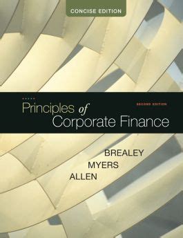 Read Principles Of Corporate Finance Concise Wbind In Card Mandatory Package Mcgraw Hillirwin Series In Finance Insurance And Real Estate 