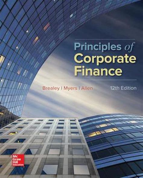Read Principles Of Corporate Finance Richard A Brealey Pdf Download 