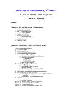 Full Download Principles Of Econometric Edition 3 Answer 