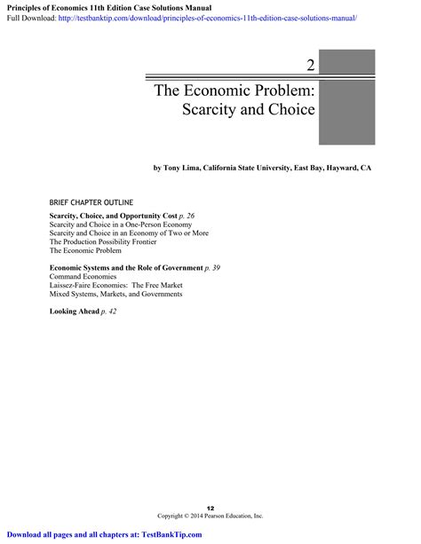 Read Principles Of Economics Eleventh Edition Solution 