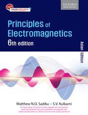 Read Principles Of Electromagnetics Oup 