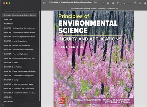 Download Principles Of Environmental Science Inquiry And Applications 