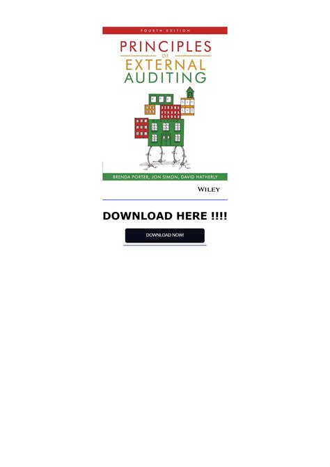 Read Principles Of External Auditing 3Rd Edition 