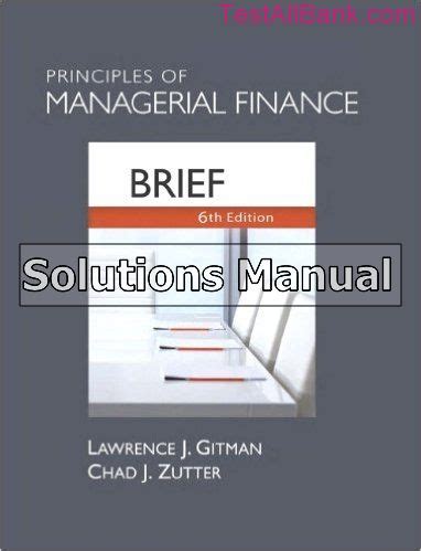 Full Download Principles Of Managerial Finance Brief 6Th Edition Pdf 